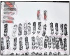 Six arrested with 49Chinese-made knives