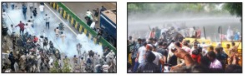 Clash erupts between BJP and Congress workers