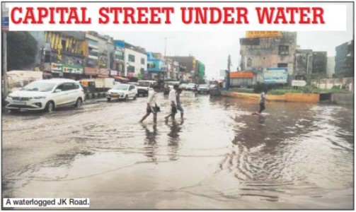 Maksudangarh records 174mm rain;orange alert across several places