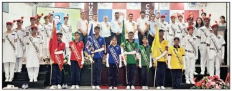 Investiture, prize distribution ceremonyheld at Shri Mahavir Jain Vidyalaya