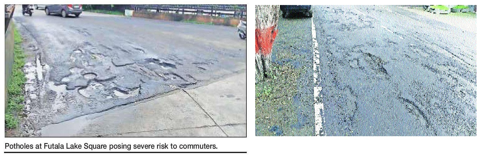 Rains expose shoddy pothole repairs
