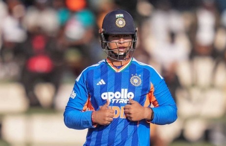 Vaibhav becomes YOUNGESTto score fifty in 18 ballsin men’s international cricket