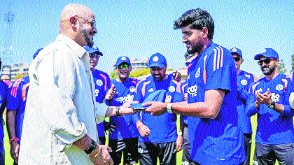 Pacer Thakur dons