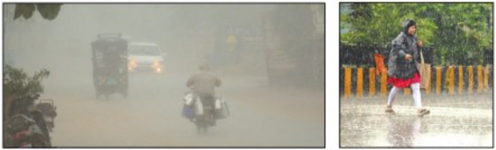 Orange, Yellow alerts, issued across CG