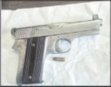 Youth arrested forpossession of firearm