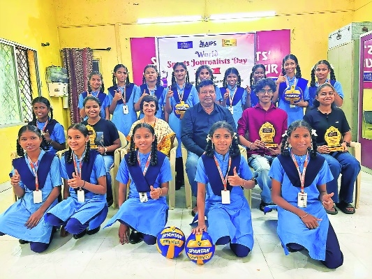 Sports equipment distributed 
