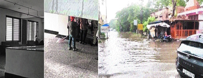 First rains lay bare