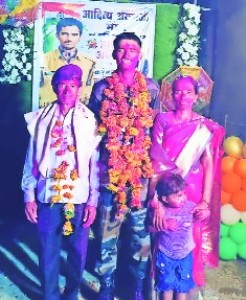 Karanbhad village welcomes Aditya Menghar, its first elected ‘Agniveer’