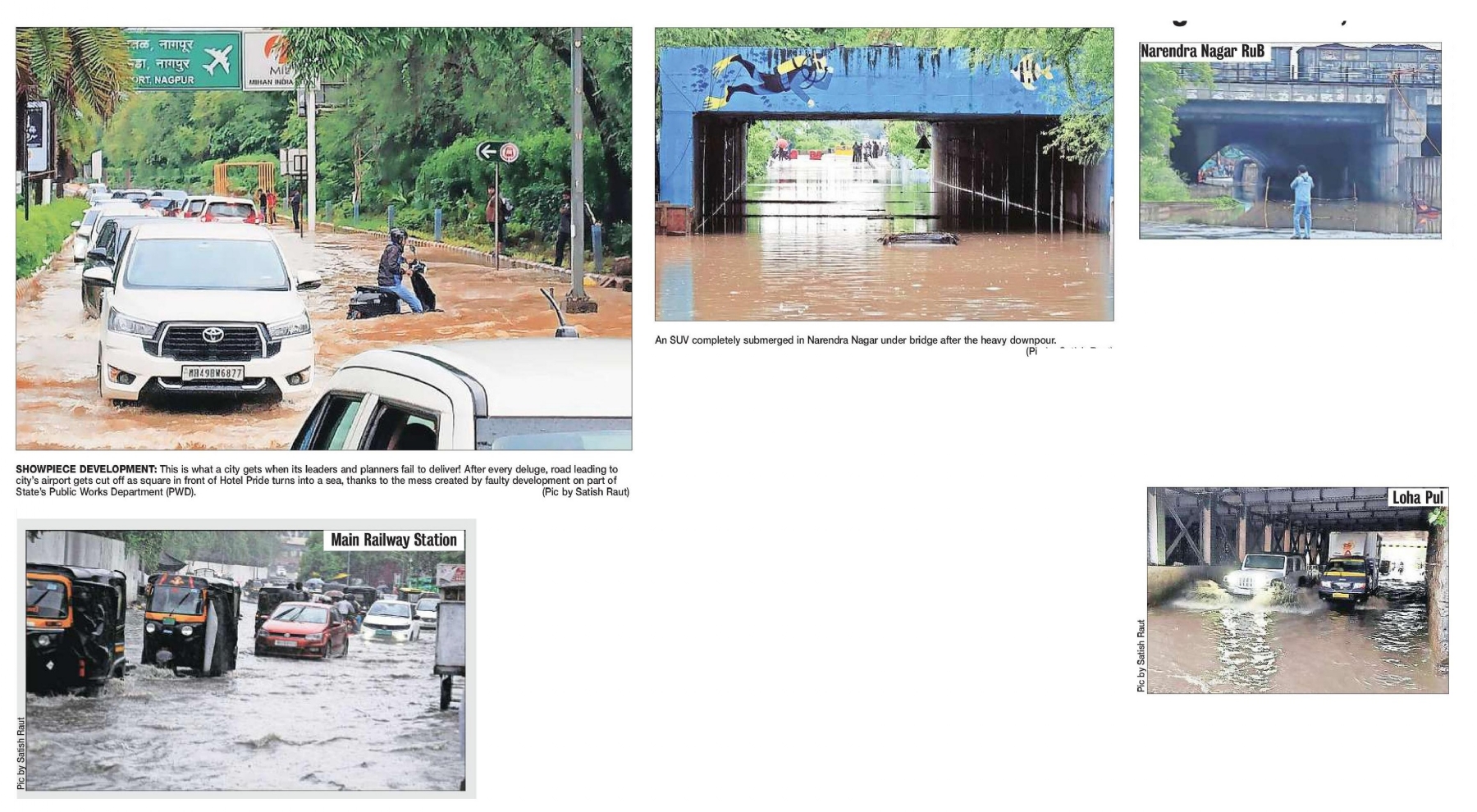 Nagpur is drowning  failure of planning 