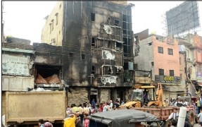 Massive fire guts