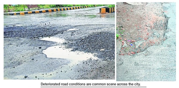 Potholes everywhere: Sakkardara roads become nightmare for commuters