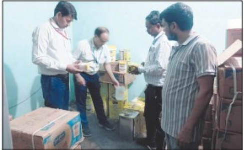 Unlicensed ghee business busted, one tonne stock seized, Raid in Bhopal uncovers unlicensed business; stock worth Rs 5,50,000 sealed