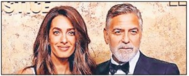 George, Amal Clooney leaveFrance home as wildfiresspread across Europe