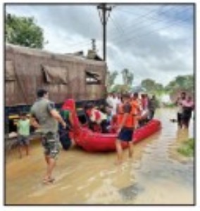 Rescue operation initiated inArang, Abhanpur devpt blocks