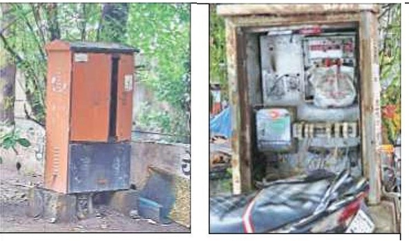 Open power distribution boxes A looming danger