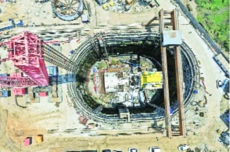 India’s largest tunnel boring machine begins excavation for bullet train project