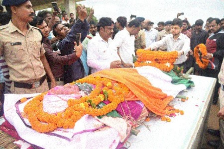 Teejan Bai laid to rest with full State honour