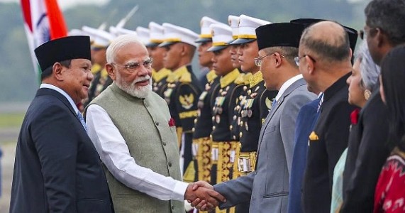 PM arrives in Indonesia to further strengthen India’s Act East Policy