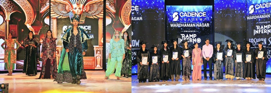 Cadence Wardhaman Nagar’s fashion show captivates audience
