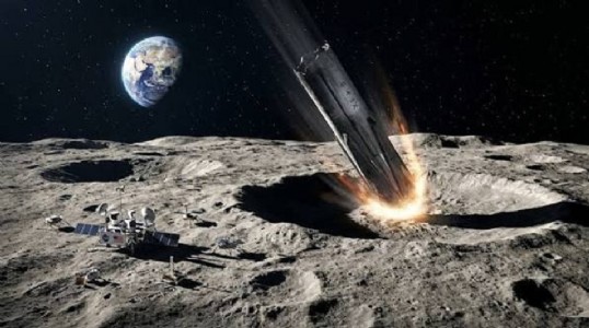 Discarded SpaceX rocket @ 8,700 kph to crash with Moon on Aug 5