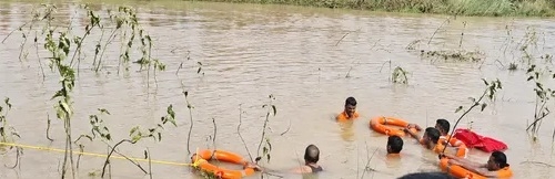 Youth stranded in flood for 8 hrs rescued
