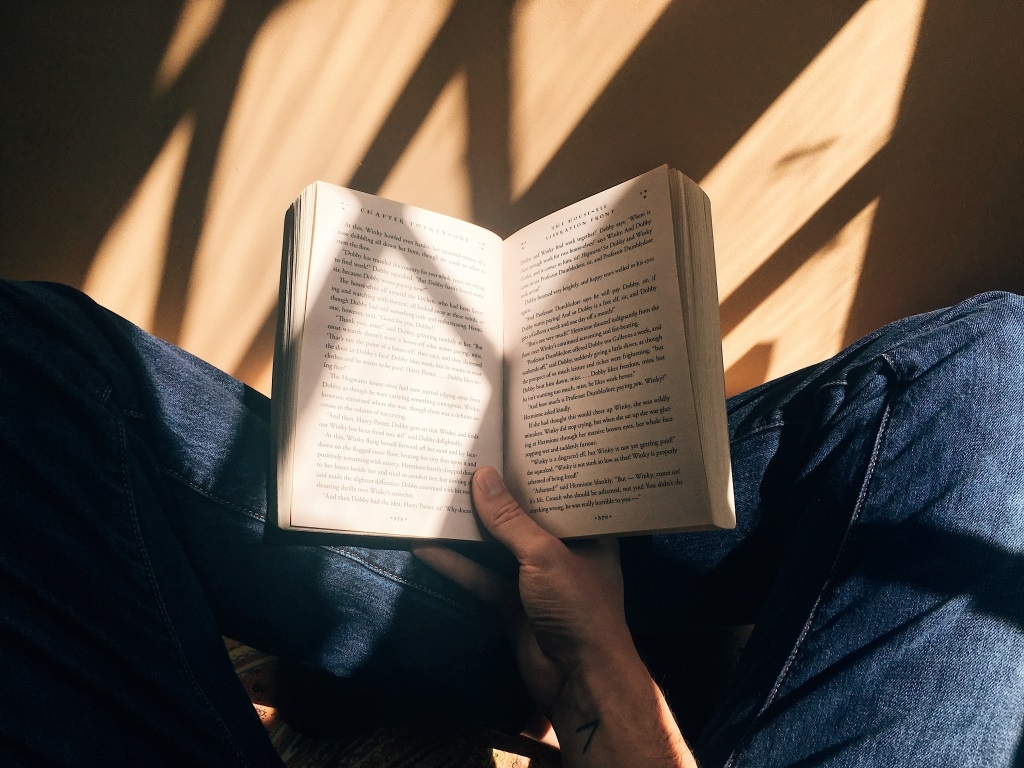 Every time when I read some poetry or a book I gaze into the words which make me stop