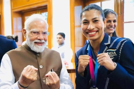 PM Modi praises boxer Lovlina for objectingto India map without N-E at Glasgow cafeAfter Lovlina drew the cafe’s attention to the matter, it then altered the map