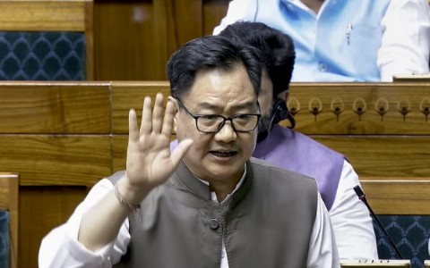 Government ready for debateon students’ stir: Kiren Rijiju