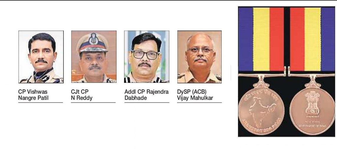 Nagpur police personnel selected for 