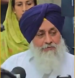 Some forces want to disturb peaceays Sukhbir 