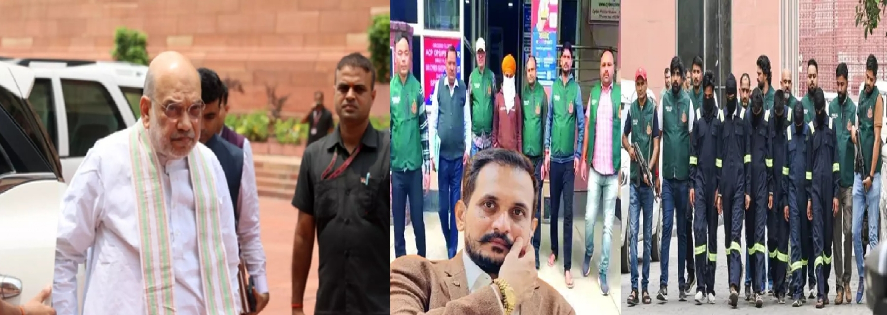 Amit Shaha held Over 200 operatives Shahzad Bhatti terror group 