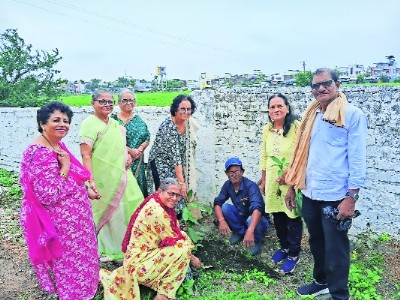 Plantation drive by Inner Wheel Club of Nagpur held