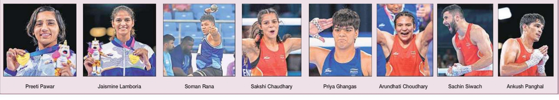 Boxers lead Indias medal surge
