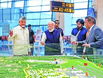 Runway for growth: PM inaugurates Alluri Sitarama Raju Int’l Airport