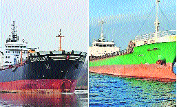 hijack 2 vessels  with 22 Indians