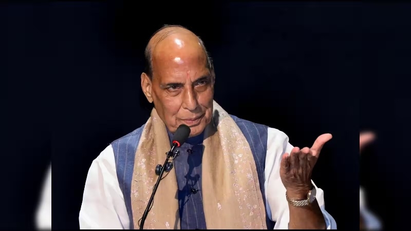Rajnath Singh lays foundation