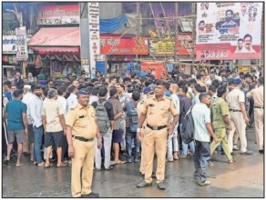 Common people suffer as drivers protest in Mumbai