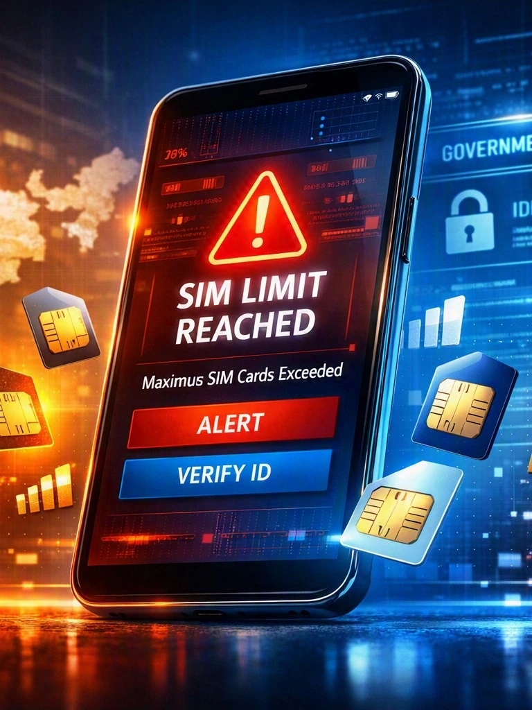 New SIM rules come into effect that block excess mobile connections