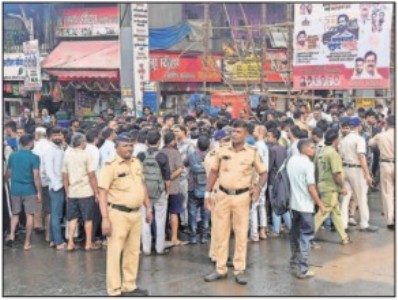 Common people suffer as drivers protest in Mumbai