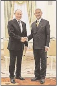 Jaishankar meets Putin; discussesbilateral ties, global developments