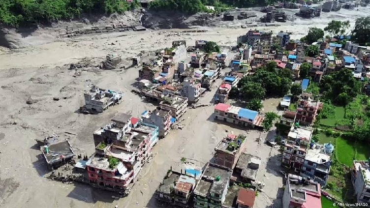 Devastating flash floods hit Nepal