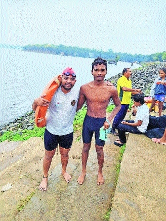 Nagpur THE SAVIOURS Akshay Nawale left and Ishan Pande