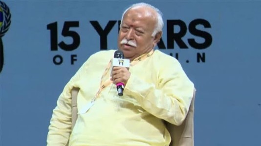Bhagwat interacts with industry leaders in US