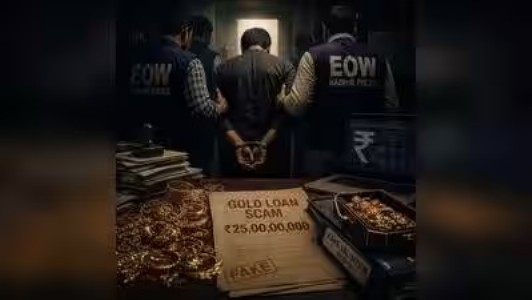 Rs 23 crore fake gold loan scam Prime accused Sachin Raut held