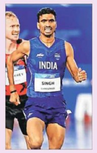 FIRST ATHLETE TO WIN 2 MEDALS IN SINGLE CWGGulveer bags historic bronze in men’s 5000m