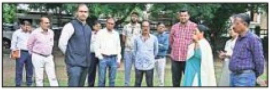 NMC inspects various grounds of city