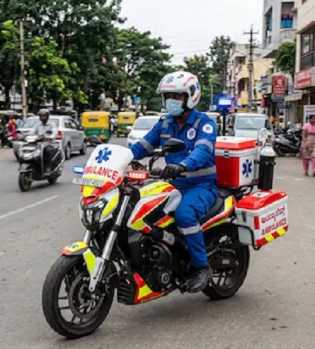 Centre proposes rules for two-wheeler ambulances to boost emergency access