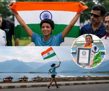 Run from Kanyakumari to Kashmir: Sufiya Sufi completes 4,167 km journey in 68 days and 23 hours