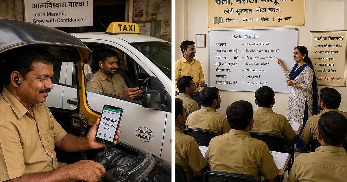 Over 1 lakh taxi drivers learn marathi