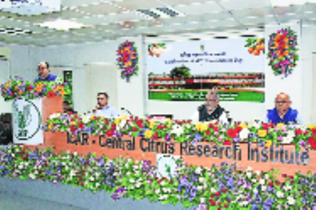 ICAR-CCRI felicitates five progressive citrus growers